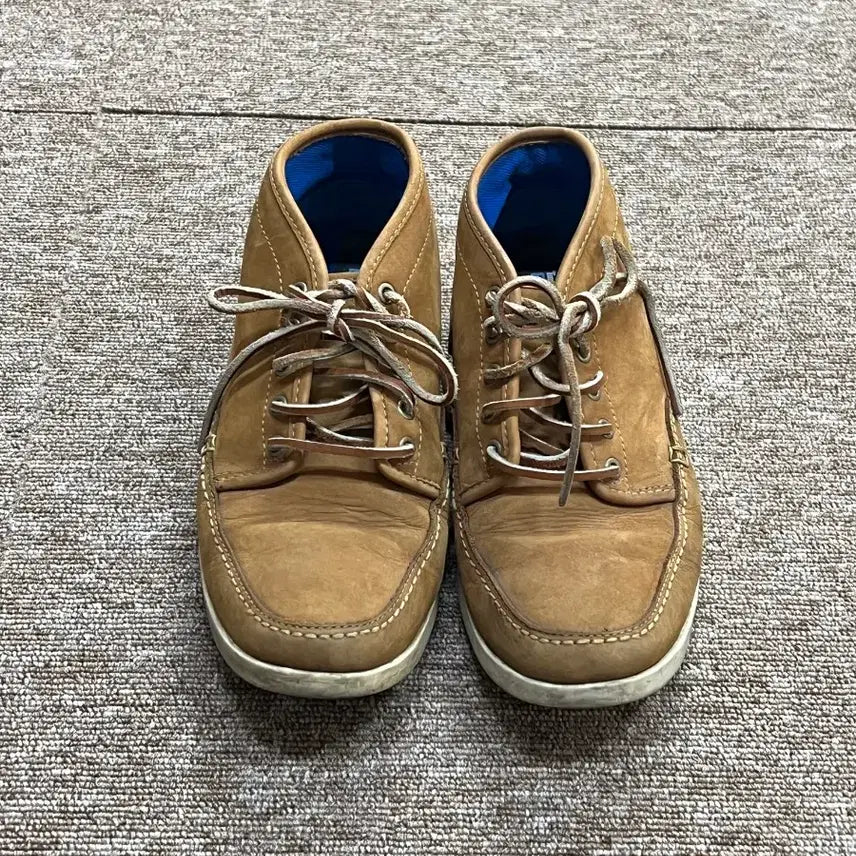 [BUNJANG] Timberland Chukka Leather Mid Boots / 팀버랜드 가죽 추카 미들 부츠 워커 7M
