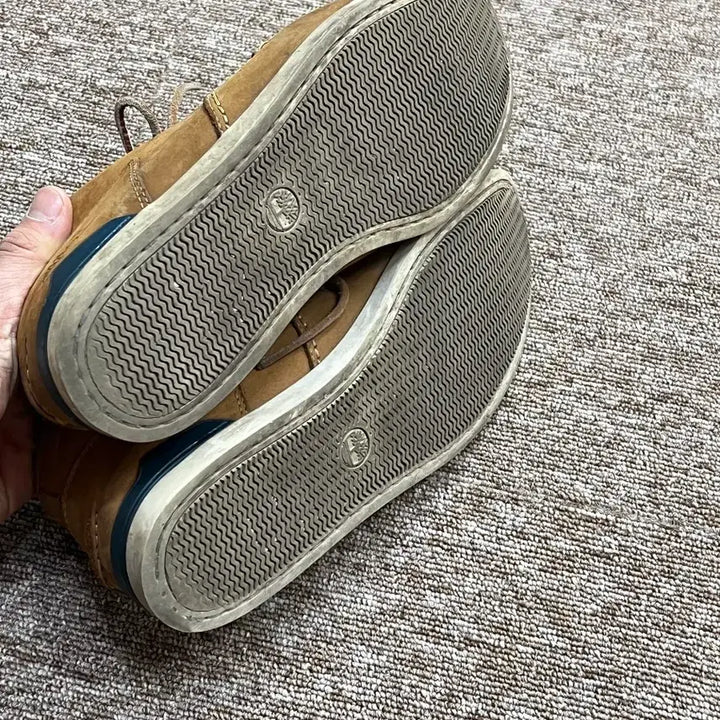 [BUNJANG] Timberland Chukka Leather Mid Boots / 팀버랜드 가죽 추카 미들 부츠 워커 7M