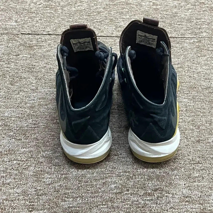 [BUNJANG] Nike LeBron 10 EXT Black Suede Basketball Shoes / 나이키 르브론 10 EXT 블랙 스웨이드 농구화 265