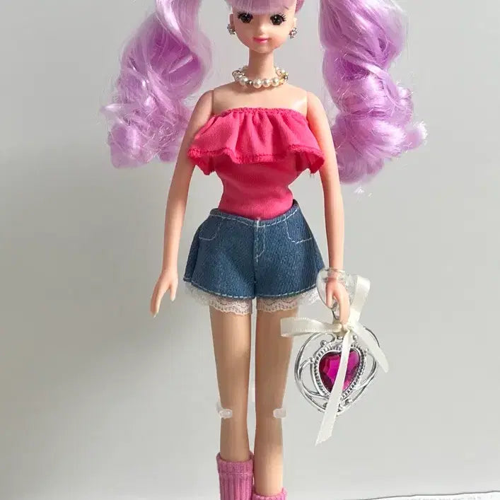 [BUNJANG] Custom Mimi Doll Violet Hair / [단종]바이올렛 펌 미미인형 커스텀