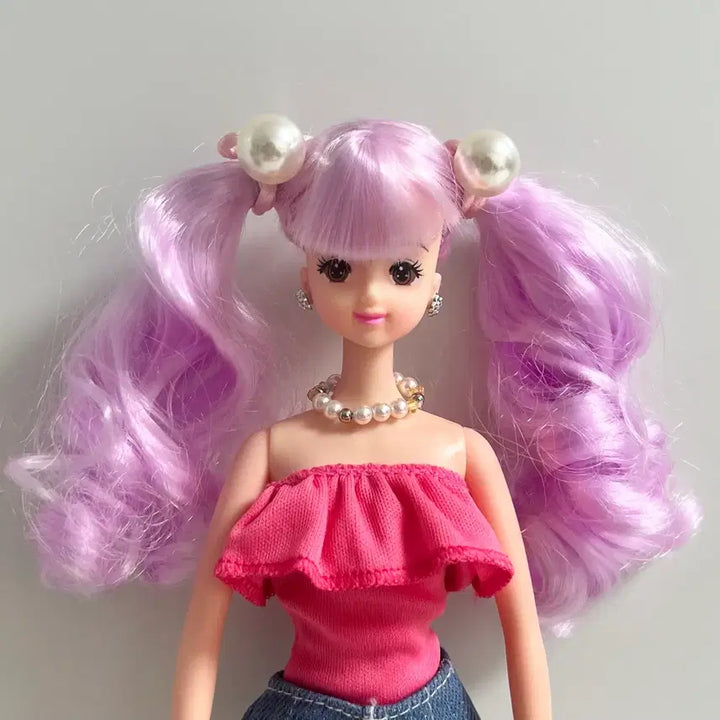 [BUNJANG] Custom Mimi Doll Violet Hair / [단종]바이올렛 펌 미미인형 커스텀