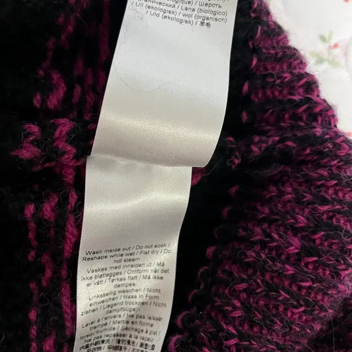 [BUNJANG] Ganni Jacquard Knit Wool Sweater S / (새상품) 가니 자카드 니트 울 스웨터 S