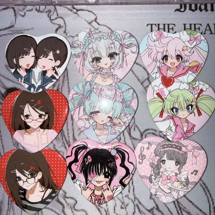 [BUNJANG] Bundle Set 45 Decorative Can Badges / 다꾸 캔뱃지 45개 일괄처분