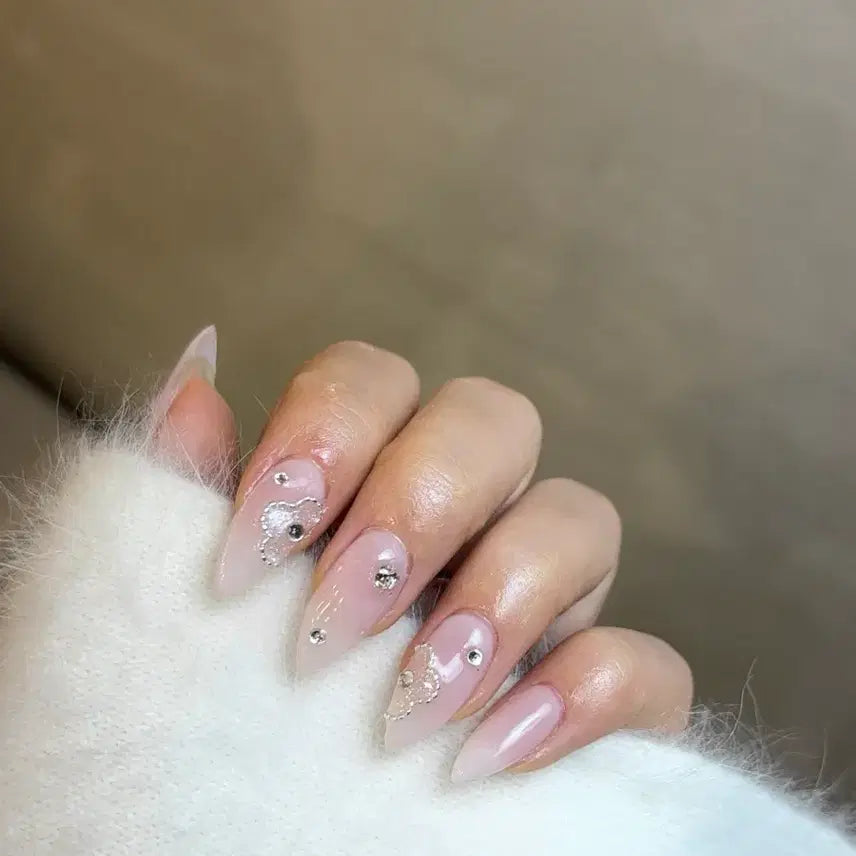 [BUNJANG] Clover Handmade Nail Tips / 클로버 수제 네일팁