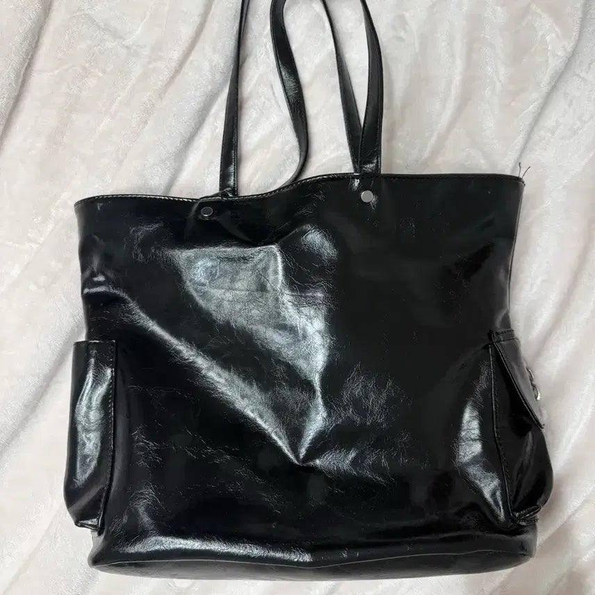 [BUNJANG] Leather Chain Shoulder Bag / 레더 체인 숄더백