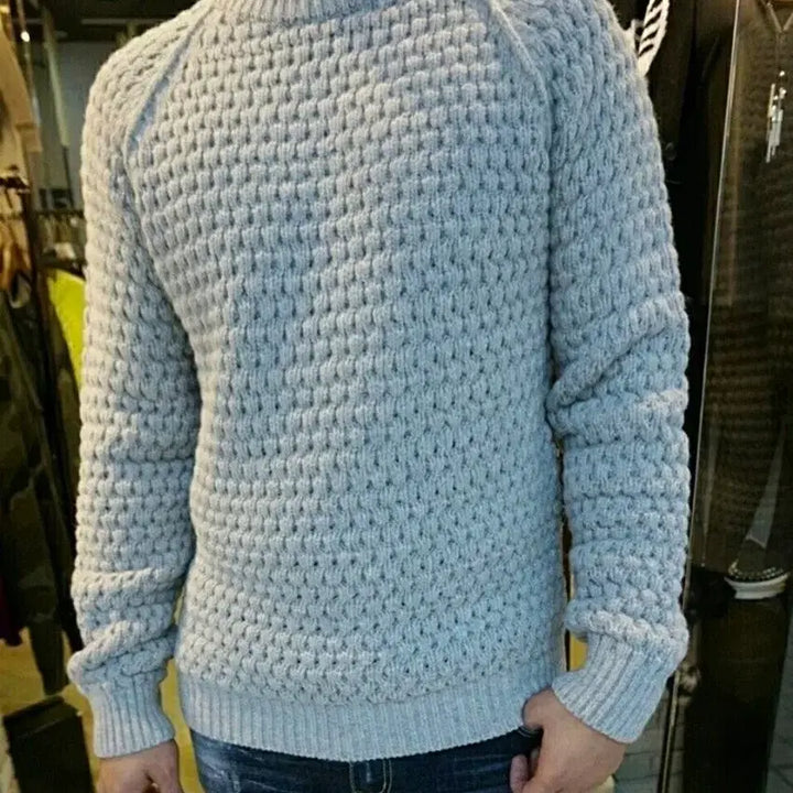[BUNJANG] Wool Round Knit / 새상품 입체볼륨 울 라운드니트