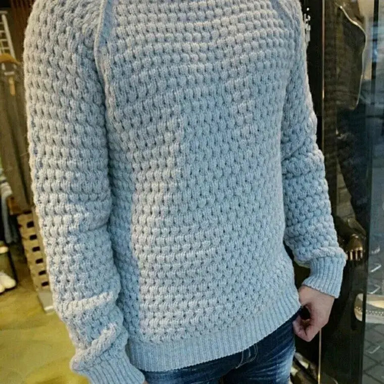 [BUNJANG] Wool Round Knit / 새상품 입체볼륨 울 라운드니트