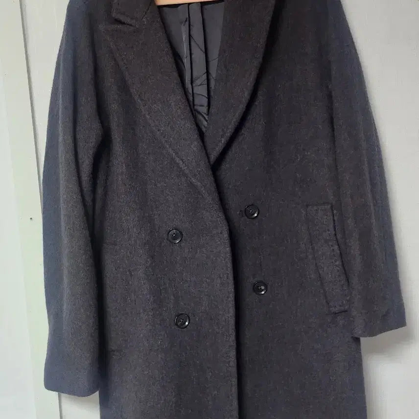 [BUNJANG] The Boyz The i Collection Double Brown Coat / 더아이잗 컬렉션 더블 브라운 코트