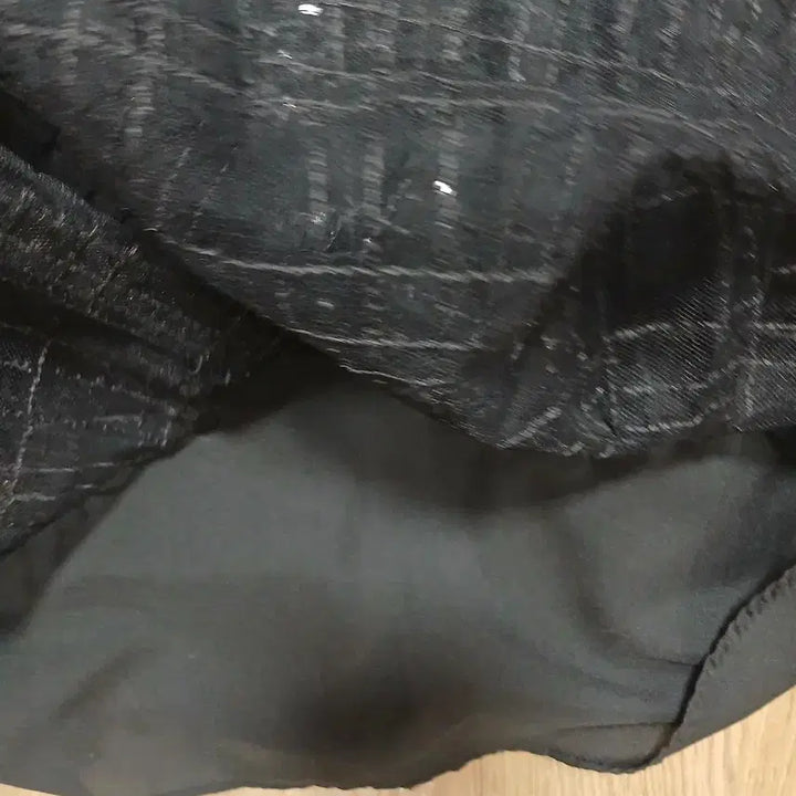 [BUNJANG] Black Sequin Skirt / 블랙 샤 스커트 .스팽글스커트