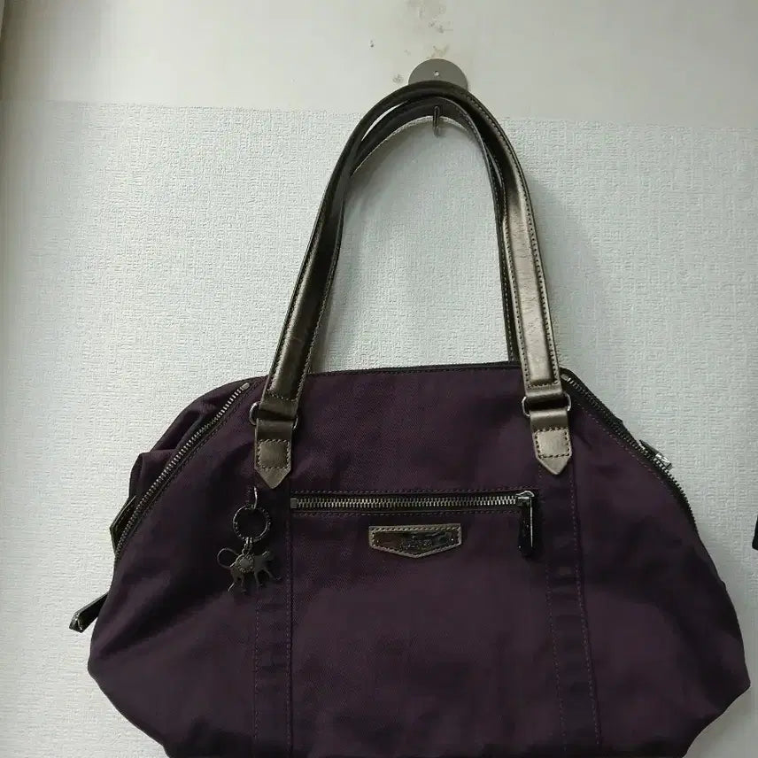 [BUNJANG] Kipling Boston Bag Purple / 키플링 보스턴백 퍼플