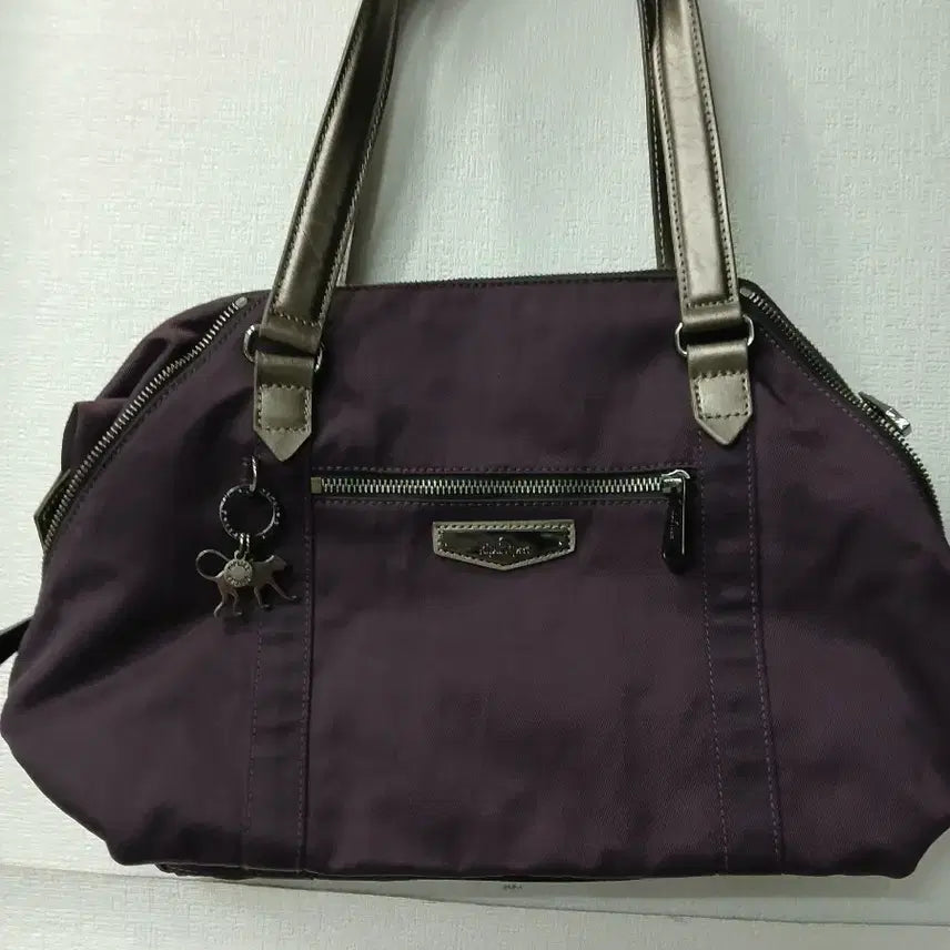 [BUNJANG] Kipling Boston Bag Purple / 키플링 보스턴백 퍼플