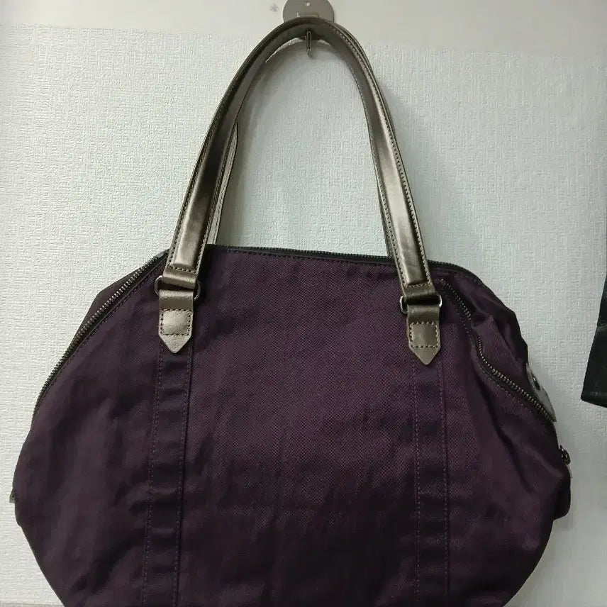 [BUNJANG] Kipling Boston Bag Purple / 키플링 보스턴백 퍼플