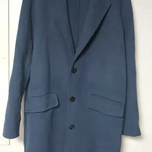 [BUNJANG] Sandro Blue Coat / 산드로 블루 코트