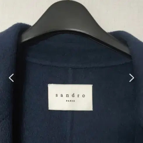 [BUNJANG] Sandro Blue Coat / 산드로 블루 코트