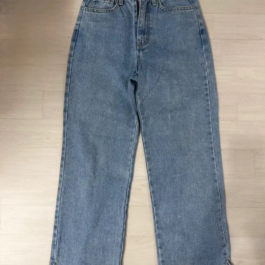 [BUNJANG] LAP Women's Jeans / LAP 여성 중청 와이드 데님 청바지 S