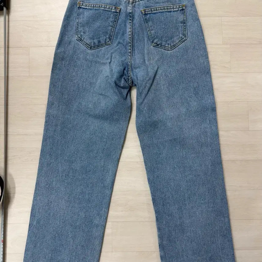 [BUNJANG] LAP Women's Jeans / LAP 여성 중청 와이드 데님 청바지 S