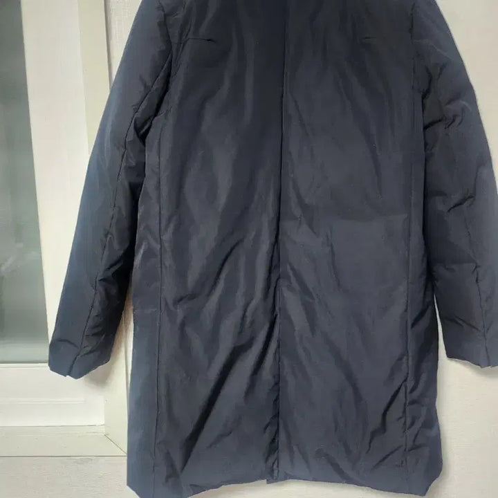 [BUNJANG] Double Button Padded Jacket / 네이비 더블 버튼 패딩 자켓