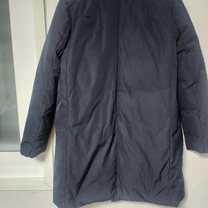 [BUNJANG] Double Button Padded Jacket / 네이비 더블 버튼 패딩 자켓