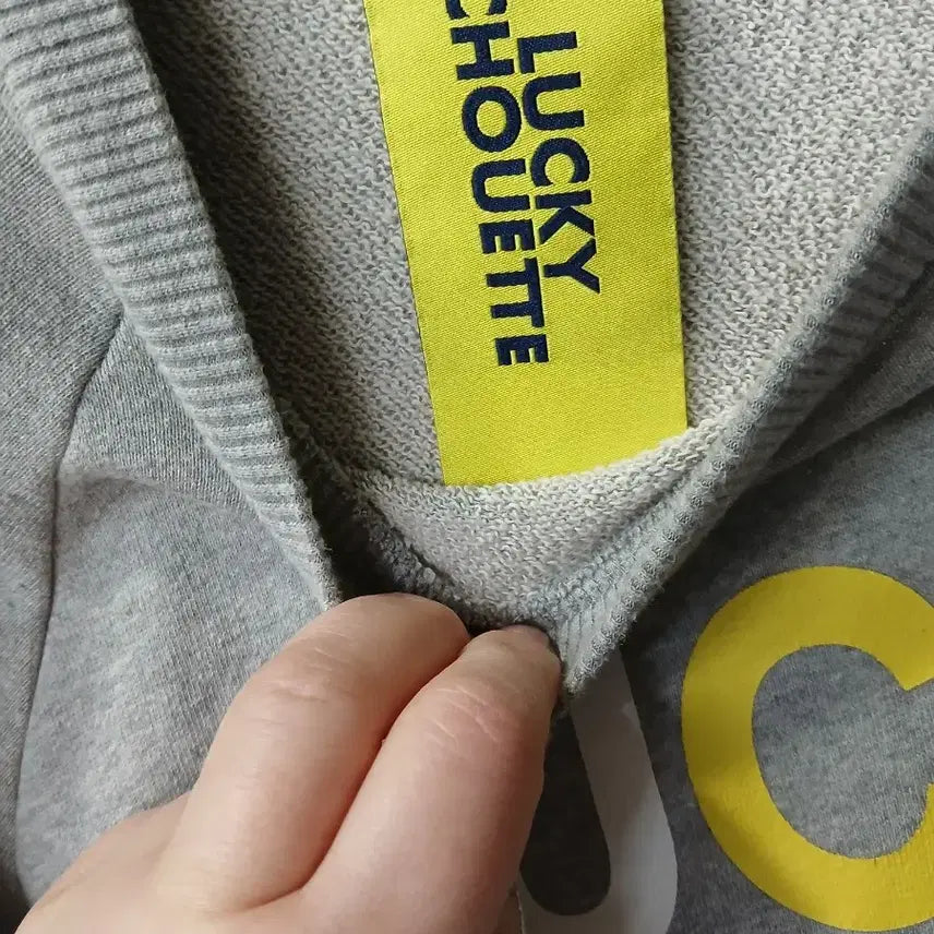 [SOLD OUT] 럭키슈에뜨 회색 맨투맨 티셔츠 38