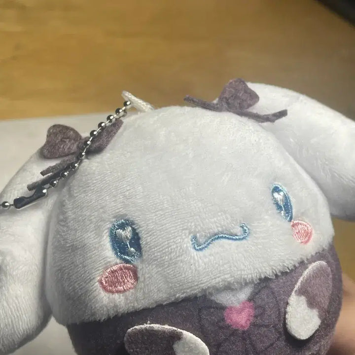 [BUNJANG] Sanrio Cinnamoroll Uniform Plush Doll / 시나모롤 교복후와 인형 누이