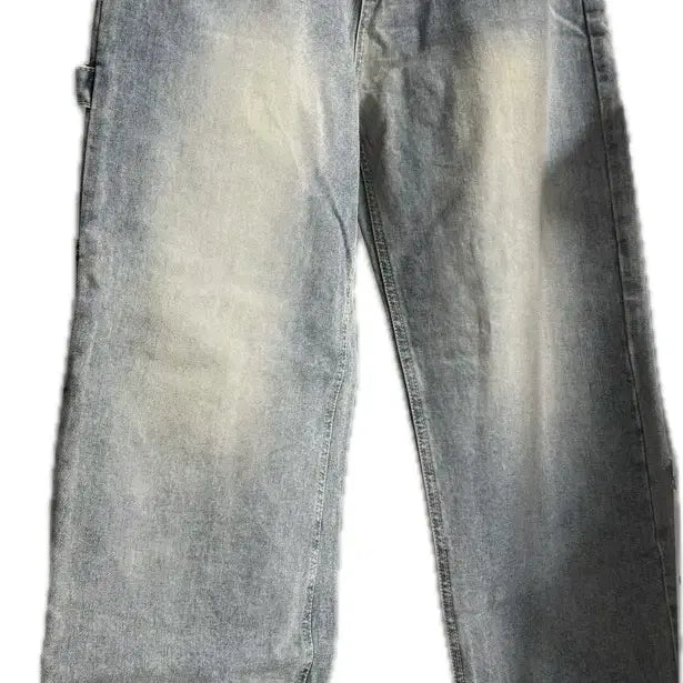 [BUNJANG] Hypnotic Carpenter Wide Denim Pants / 히프나틱 자체제작 카펜더 와이드데님팬츠