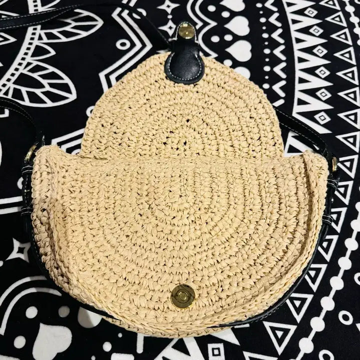 [BUNJANG] Zara Braided Crossbody Bag / 자라 브레이드 크로스백/ 새제품/ 라탄백/반택가능