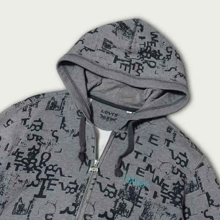 [BUNJANG] Levi's Fleece Hoodie / LEVI'S 리바이스 기모 후드 집업 / 리바이스 후드집업