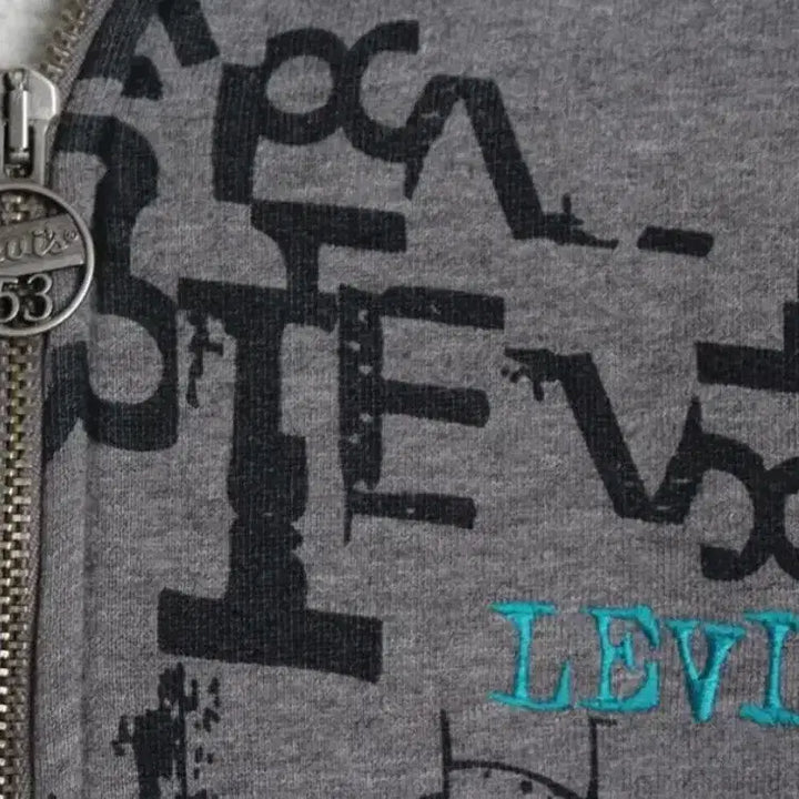[BUNJANG] Levi's Fleece Hoodie / LEVI'S 리바이스 기모 후드 집업 / 리바이스 후드집업