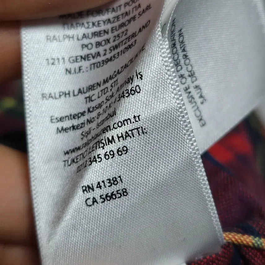 [BUNJANG] Polo Ralph Lauren Checkered Shirt S / 폴로랄프로렌 체크 셔츠 S