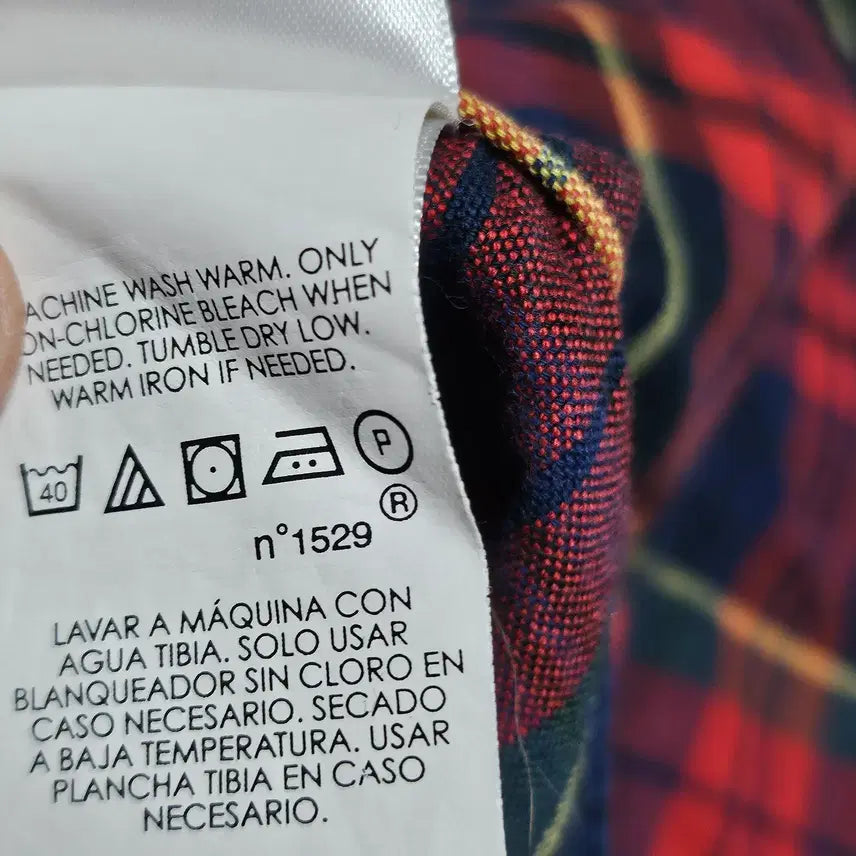 [BUNJANG] Polo Ralph Lauren Checkered Shirt S / 폴로랄프로렌 체크 셔츠 S