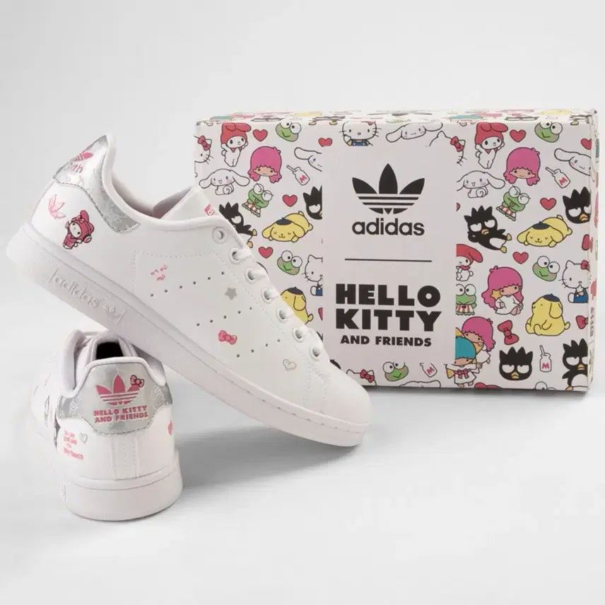 [BUNJANG] Adidas Hello Kitty Stan Smith Sneakers / 아디다스 스탠스미스 헬로키티 운동화 화이트