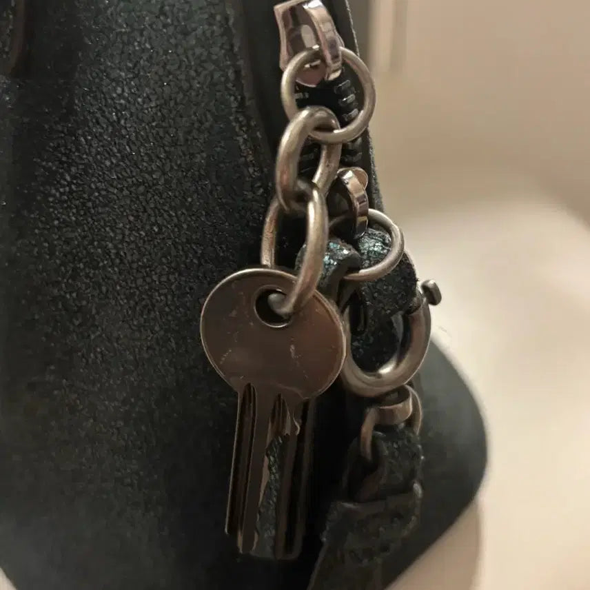 [BUNJANG] Maison Margiela 5AC Small Glitter Shoulder Bag / 메종마르지엘라 5ac 스몰 그린 클리터 숄더백