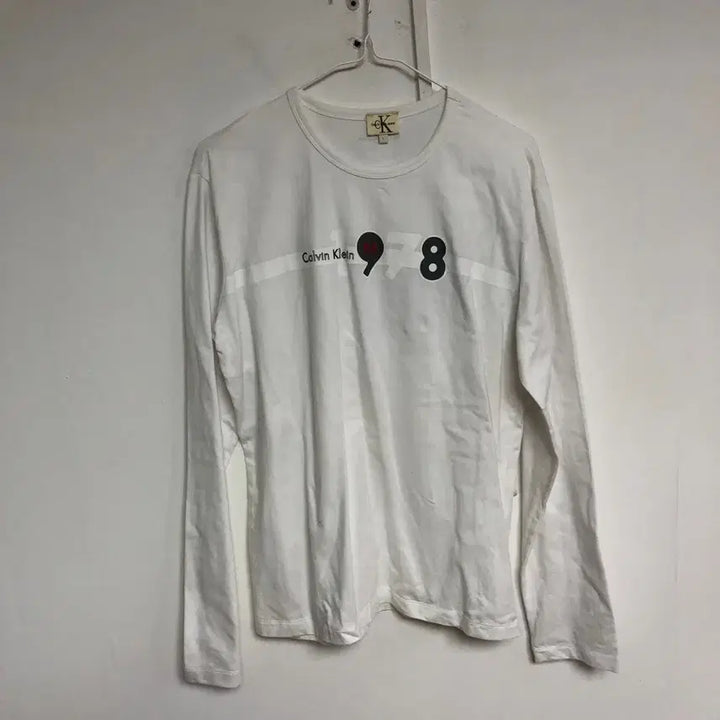 [BUNJANG] Calvin Klein Men's Long Sleeve T-Shirt 100L / 캘빈클라인 남성 봄가을 긴팔티 100L@9980