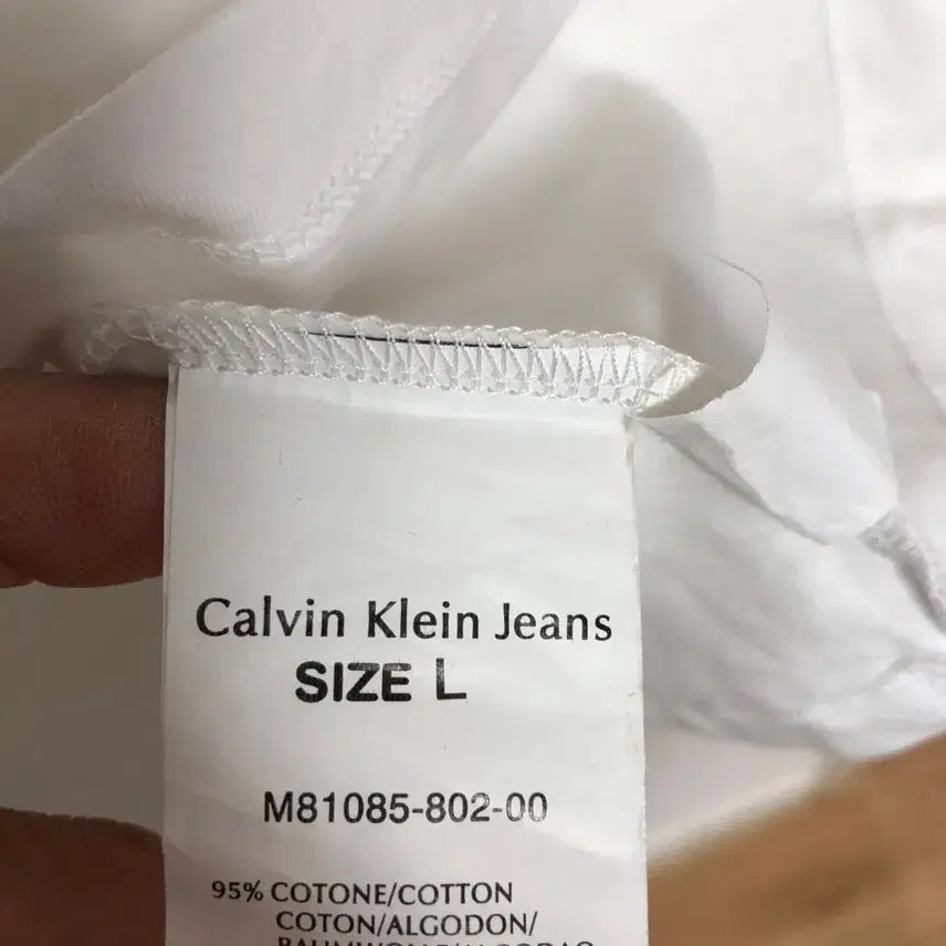 [BUNJANG] Calvin Klein Men's Long Sleeve T-Shirt 100L / 캘빈클라인 남성 봄가을 긴팔티 100L@9980