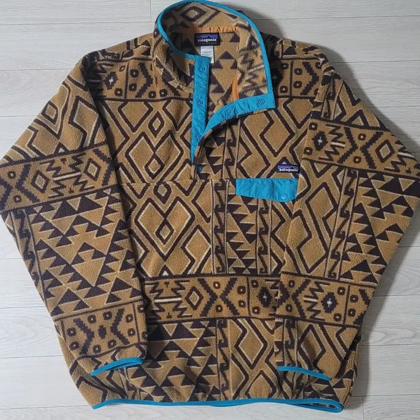 [BUNJANG] Patagonia Synchilla Heavyweight Aztec Pattern / [ L ] 파타고니아 신칠라 헤비웨이트 아즈텍패턴