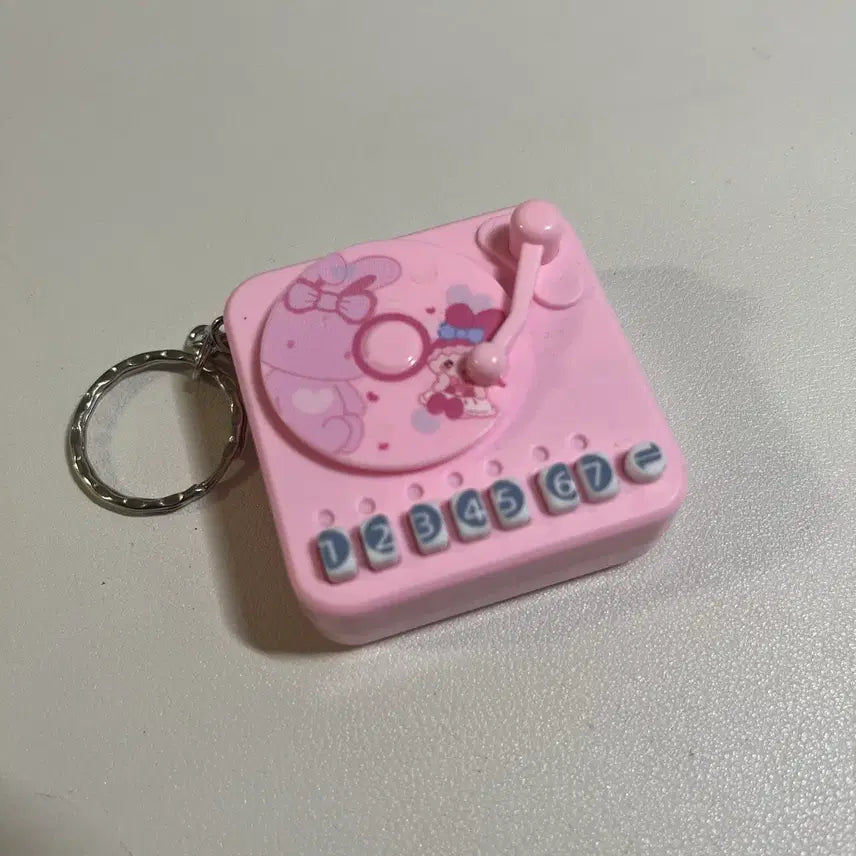 [BUNJANG] Sanrio My Melody LP Gacha Keyring / [가챠] 산리오 마이멜로디 LP 엘피 가챠 키링