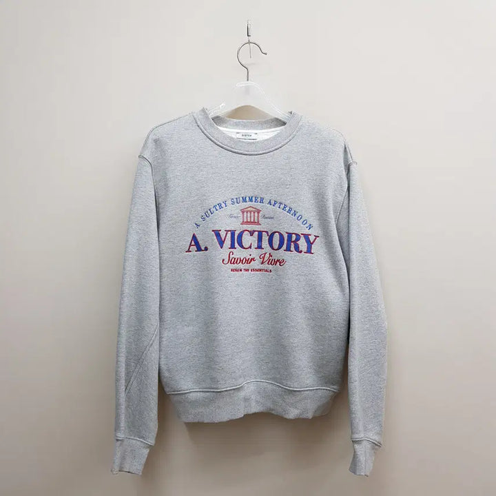 [BUNJANG] System 2021 Lettering Print Sweatshirt / 한섬 시스템 2021 레터링 프린트 맨투맨 F사이즈