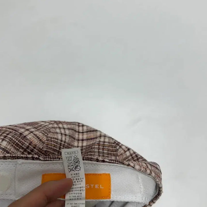 [BUNJANG] Louis Castles Checkered Hunting Cap / 루이까스텔 체크 헌팅캡 모자