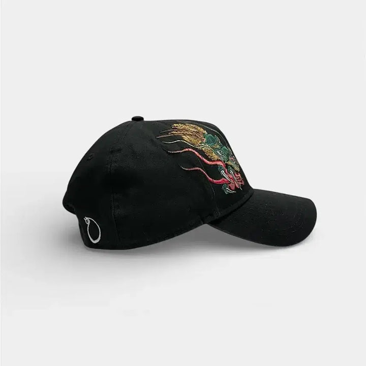 [BUNJANG] New Era Masumi Ishikawa Dragon Embroidered Twill Cap / 뉴에라 X 마수미 이사카와 스카잔 볼캡 드래곤 자수 트윌캡