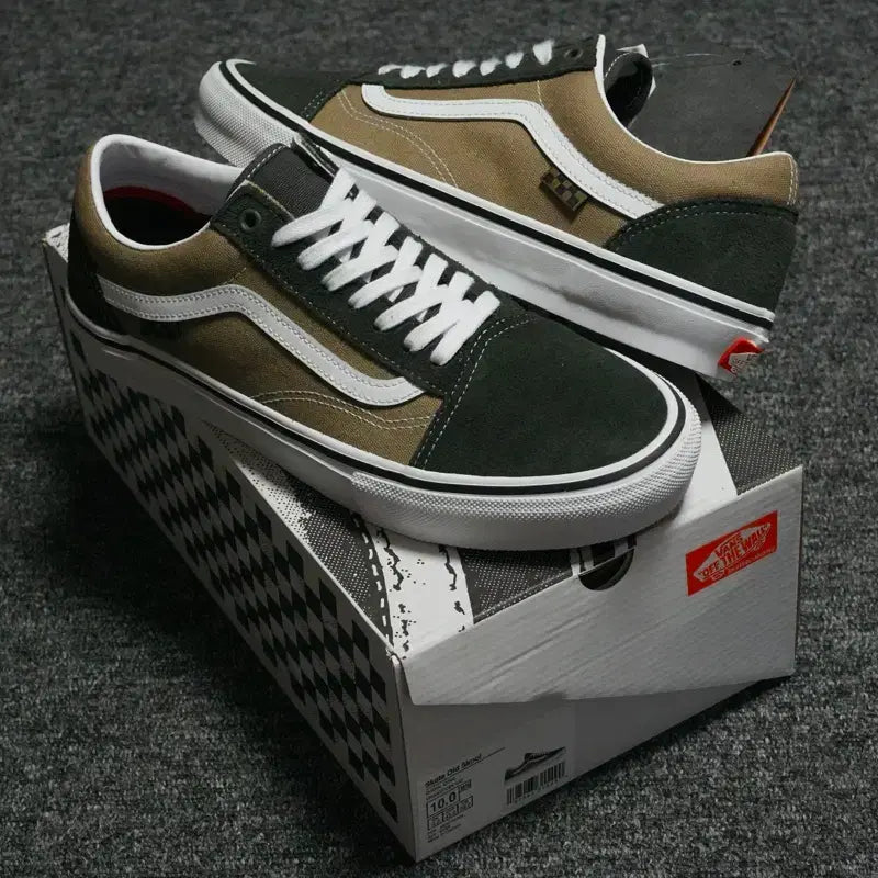 [BUNJANG] Vans Skate Old Skool Gothic Olive / (280) 반스 스케이트 올드스쿨 고딕 올리브