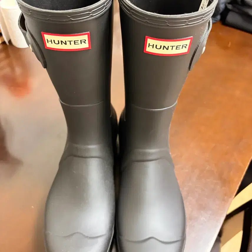 [BUNJANG] Hunter Rain Boots Black / 헌터 레인부츠 블랙