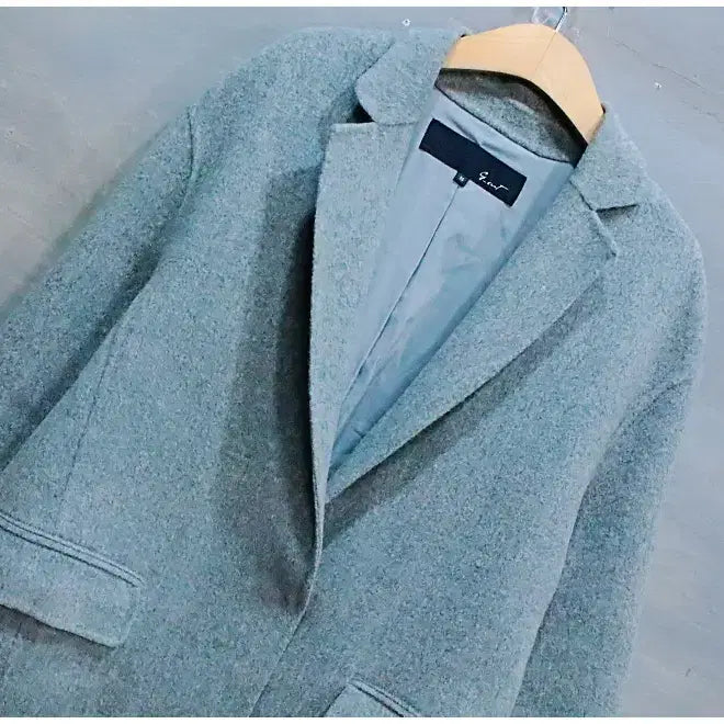 [BUNJANG] Z.G by G-Cut Wool Single Coat (Women's Size 55) / 지컷 오버핏 핸드메이드 울 싱글 코트 (여성55/85-94-160)