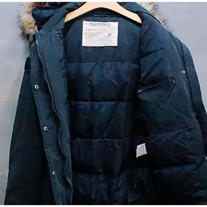 [BUNJANG] Numero Raccoon Fur Goose Down Padded Jacket (Women's M/95) / 누메로 라쿤 퍼 구스다운 패딩 점퍼 (여성M/95)