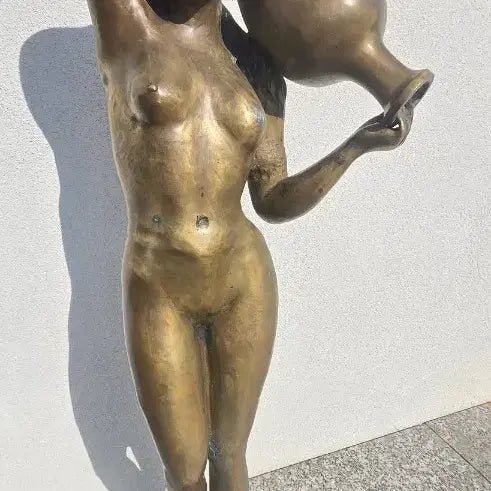 [BUNJANG] Bronze Sculpture Ornament / 여인 브론즈 조각상 장식품