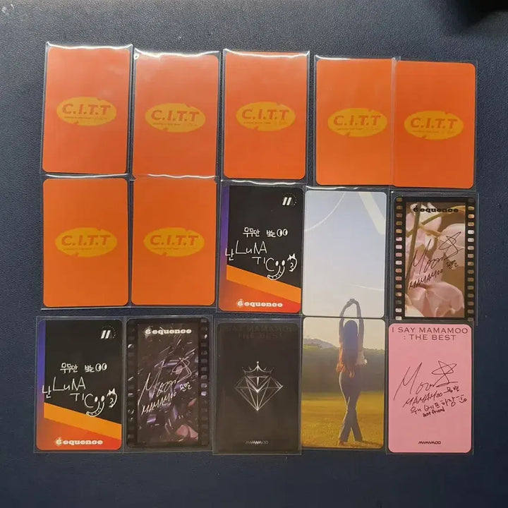 [BUNJANG] Mamamoo Moonbyul Album Photocards Bundle Set / 마마무 문별 앨범 포토카드 일괄 판매