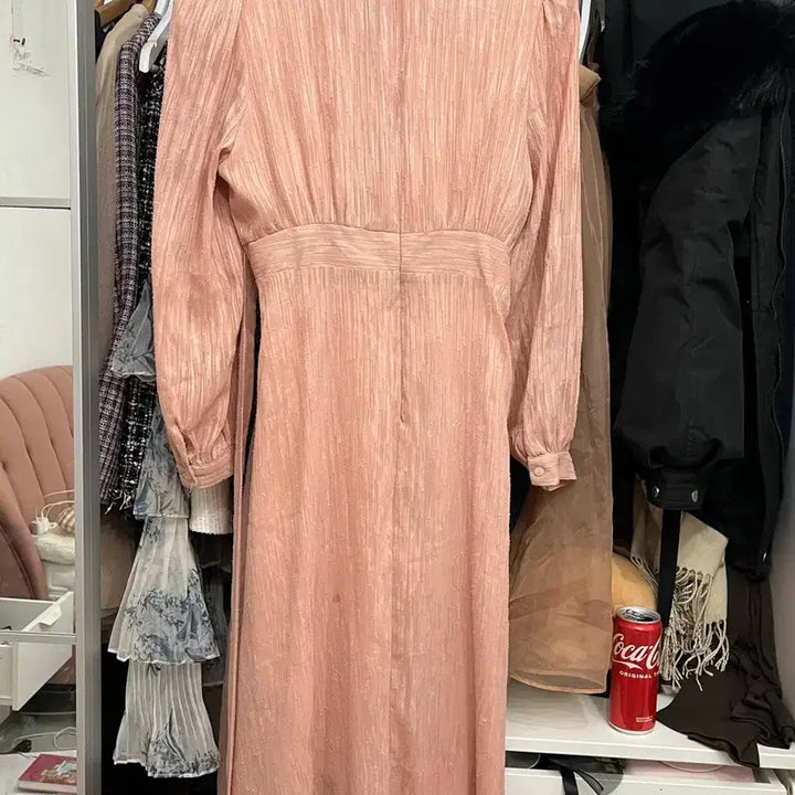 [BUNJANG] Benito Wrap Dress Pink / 베니토 랩 원피스 핑크