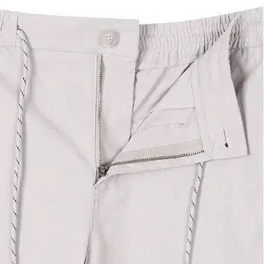 [BUNJANG] TBJ Tapered Fit Pants - Gray (Size L) / TBJ 오픈 밴딩 테이퍼드핏 바지 그레이 L (32)