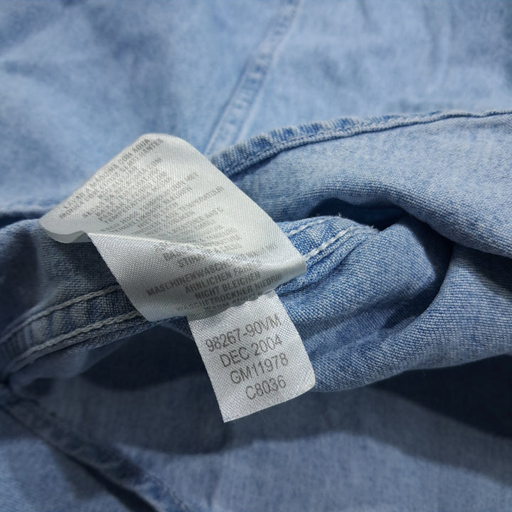 [BUNJANG] Harley Davidson 00s Button-Down Denim Shirt / CL588 L 할리데이비슨 00s 홍콩판 버튼다운 데님셔츠