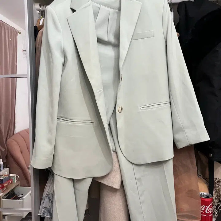 [BUNJANG] Trendy Apparel Women's Suit Set Mint / 트랜디어페럴 여성정장셋업 민트