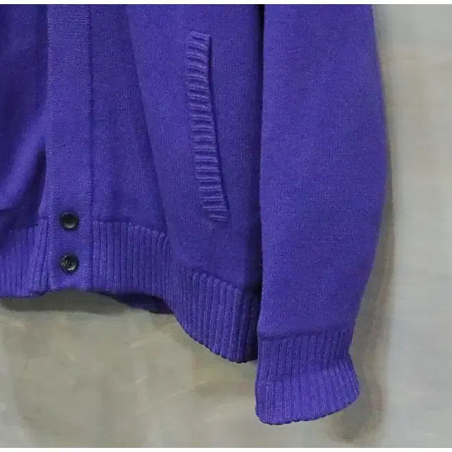 [BUNJANG] Hazzys Rabbit Fur Padded Heavy Wool Knit Zip-Up Cardigan (Men's 100) / 00s 헤지스 토끼털 패딩 헤비울 니트 집업 가디건 (남성100)